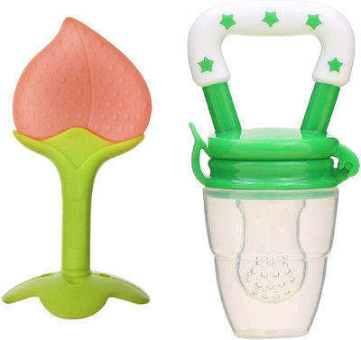 MIGHTY MOTHER FRUIT FEEDER AND FRUIT SHAPE TEETHER Teether and Feeder(MULTI 03)
