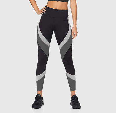 Neu Look Color Block Women Black Tights
