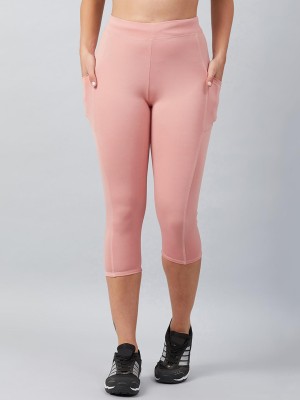 BLINKIN Solid Women Pink Tights