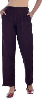 Ravaiyaa - Attitude Is Everything Slim Fit Women Purple Trousers