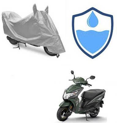 Atulit enterprises Two Wheeler Cover for Honda(Deo, Silver)