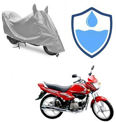 Atulit enterprises Two Wheeler Cover for Hero(Splendor NXG, Silver)
