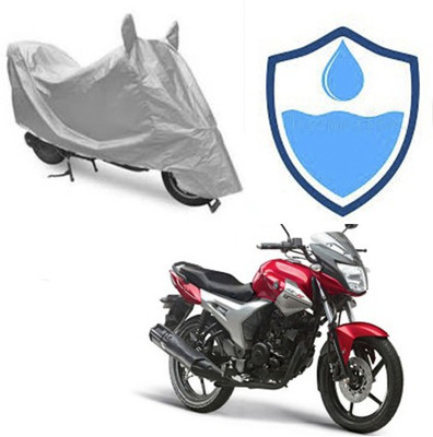 Atulit enterprises Two Wheeler Cover for Yamaha(SZ X, Silver)