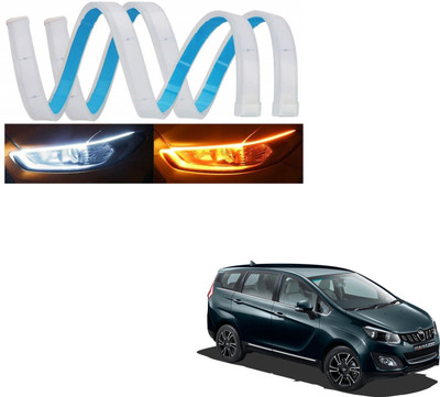 AuTO ADDiCT Ext-LED-DRL-248 Headlight Car LED for Mahindra (12 V, 18 W)(Movus, Pack of 2)