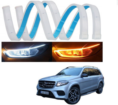 KOZDIKO DAY TIME RUNNING LIGHT 60CM SET OF 2 PCS FOR MERCEDES BENZ GLS CLASS Headlight Car LED for Mercedes Benz (12 V, 55 W)(Universal For Car, Pack of 2)