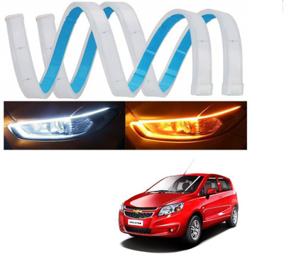 AuTO ADDiCT Ext-LED-DRL-191 Headlight Car LED for Chevrolet (12 V, 18 W)(Sail UVA, Pack of 2)