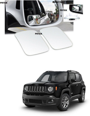 PRTEK Manual Blind Spot Mirror For Hyundai Verna(Interior, Exterior)
