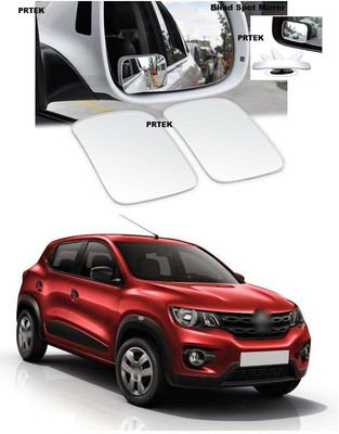 PRTEK Manual Blind Spot Mirror For Renault Kwid(Interior, Exterior)