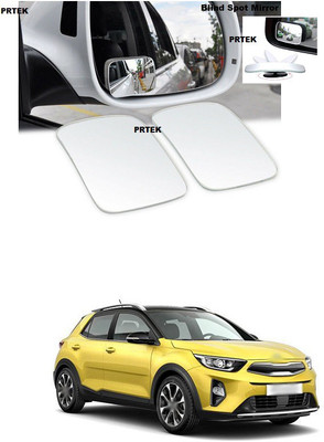 PRTEK Manual Blind Spot Mirror For Hyundai Xcent(Interior, Exterior)