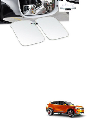PRTEK Manual Blind Spot Mirror For Hyundai Verna(Interior, Exterior)