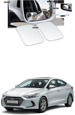 PRTEK Manual Blind Spot Mirror For Hyundai Elantra(Interior, Exterior)