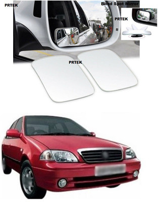PRTEK Manual Blind Spot Mirror For Maruti Suzuki Esteem(Interior, Exterior)