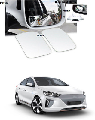 PRTEK Manual Blind Spot Mirror For Hyundai i10(Interior, Exterior)