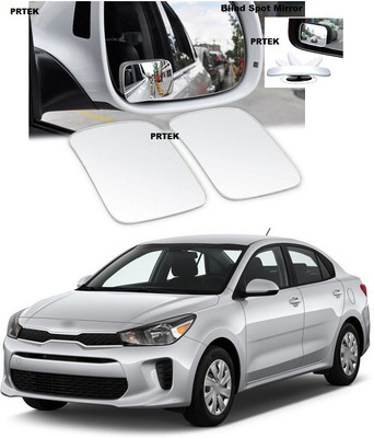 PRTEK Manual Blind Spot Mirror For Hyundai Verna(Interior, Exterior)
