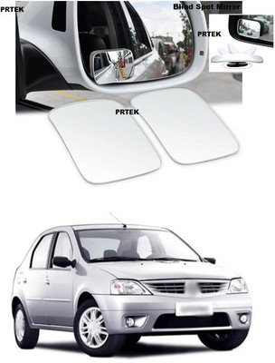 PRTEK Manual Blind Spot Mirror For Mahindra Logan(Interior, Exterior)