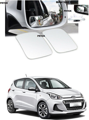 PRTEK Manual Blind Spot Mirror For Hyundai i10(Interior, Exterior)