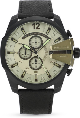 DIESEL Quartz Mega Chief Analog Watch - For Men