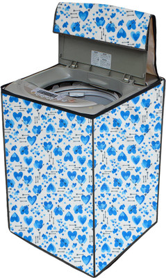 AAVYA UNIQUE FASHION Top Loading Washing Machine  Cover(Width: 66.04 cm, BlueHeart)