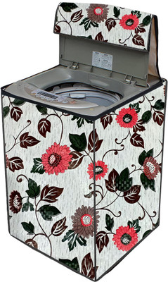 AAVYA UNIQUE FASHION Top Loading Washing Machine  Cover(Width: 66.04 cm, White,green)