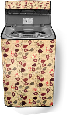 Stylista Top Loading Washing Machine  Cover(Width: 58 cm, Beige, Multi)