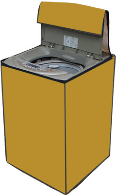 AAVYA UNIQUE FASHION Top Loading Washing Machine  Cover(Width: 66.04 cm, Gold)