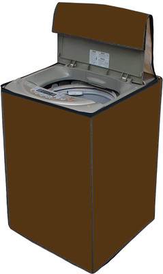 AAVYA UNIQUE FASHION Top Loading Washing Machine  Cover(Width: 66.04 cm, Brown)