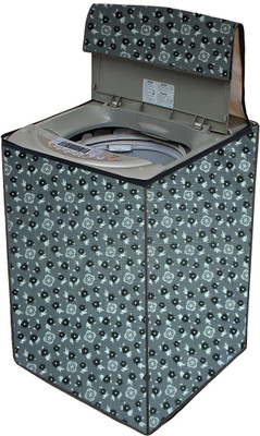 Auf Top Loading Washing Machine  Cover(Width: 59.69 cm, Grey,Silver)
