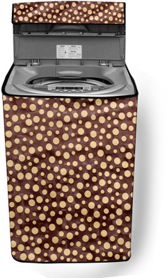 Stylista Top Loading Washing Machine  Cover(Width: 60 cm, Multi, Black)