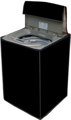 AAVYA UNIQUE FASHION Top Loading Washing Machine  Cover(Width: 66.04 cm, Black)