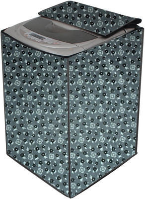 Auf Top Loading Washing Machine  Cover(Width: 60.96 cm, Grey,Silver)