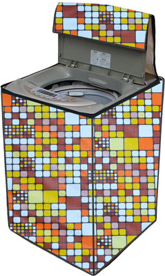 Auf Top Loading Washing Machine  Cover(Width: 58.42 cm, Multicolor)