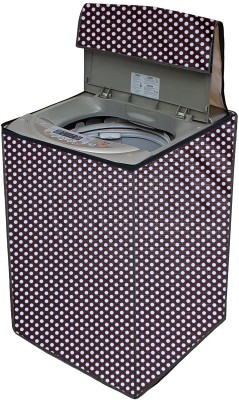 AAVYA UNIQUE FASHION Top Loading Washing Machine  Cover(Width: 58.42 cm, Brown,White)