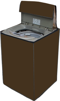 AAVYA UNIQUE FASHION Top Loading Washing Machine  Cover(Width: 58.42 cm, Brown)