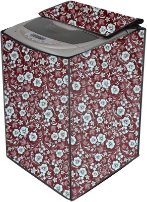 Auf Top Loading Washing Machine  Cover(Width: 60.96 cm, Brown,White)