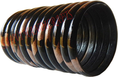 Sahvi handicrafts Glass Crystal Bangle Set(Pack of 12)