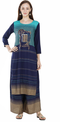 AYRIN Women Kurta Palazzo Set