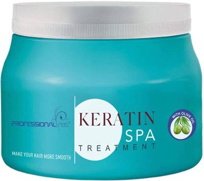 PROFESSIONAL FEEL Keratin Hair Spa Treatment, Beauty Lotus Make Your Hair  More Smooth, Real Hair Spa Repairing Cream Bath for Damaged Hair (500 g) -  Price History