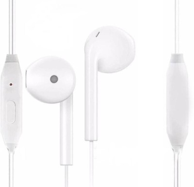 Akway 0ppo F15,F11 PO,A9,A5s,REO 2,REO 2Z,A3s,REO 2F,K3,K1,A9,A7 Wired Headset(White, In the Ear)