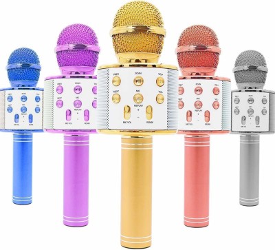 MAGA MART Advance Handheld Wireless Singing Mike Multi Function Bluetooth Karaoke Mic...