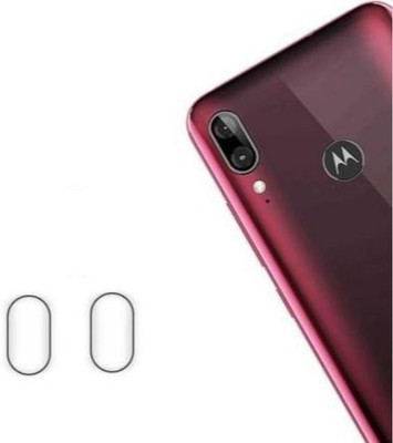 SHAKU Back Camera Lens Glass Protector for MOTO-E6-PLUS(Pack of: 2)