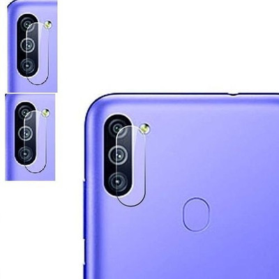 SHAKU Back Camera Lens Glass Protector for Samsung Galaxy M11(Pack of: 2)