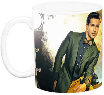 MM9E Bollywood Actor Varun Dhawan , Varun Actor - Design 2 Ceramic Coffee Mug(330 ml)