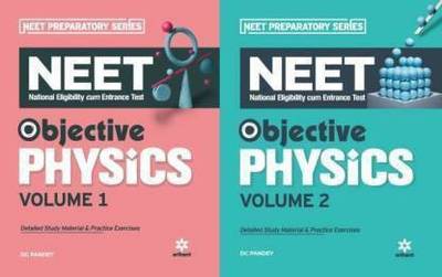 Combo Objective Physics For Neet Volume - 1 & 2 (Paperback, DC PANDEY) (Paperback, DC PANDEY) BY MR BOOKS