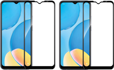 ISAAK Edge To Edge Tempered Glass for OPPO A15s(Pack of 2)