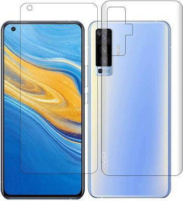 PR SMART Front and Back Tempered Glass for Vivo X50(Pack of 2)