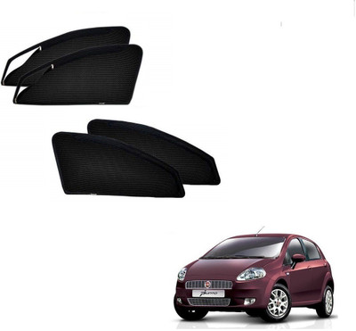 KOZDIKO Side Window Sun Shade For Fiat Punto(Black)