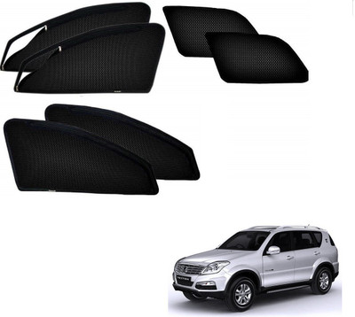 KOZDIKO Side Window Sun Shade For Mahindra Rexton(Black)