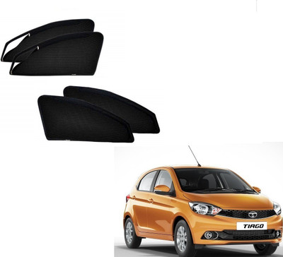KOZDIKO Side Window Sun Shade For Tata Tiago(Black)
