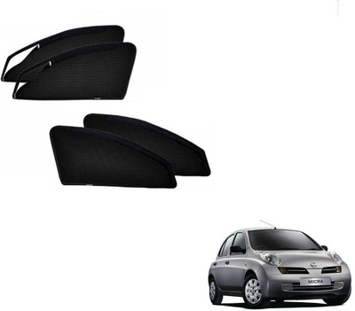 KOZDIKO Side Window Sun Shade For Nissan Micra(Black)