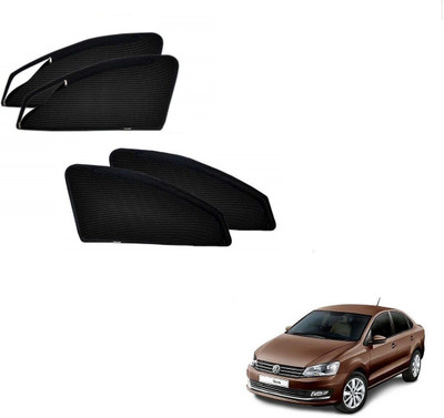 KOZDIKO Side Window Sun Shade For Volkswagen Vento(Black)